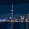 Toronto Skyline Paint By Numbers