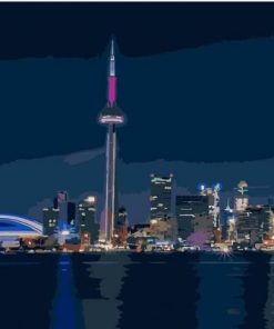 Toronto Skyline Paint By Numbers