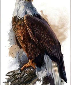 Tree Eagle Paint By Numbers