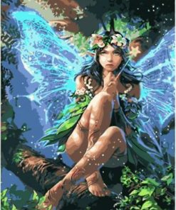 Tree Fairy Paint By Numbers