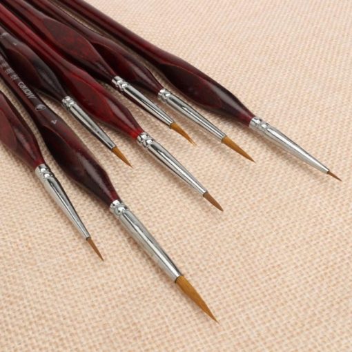 Triangular paint brush set