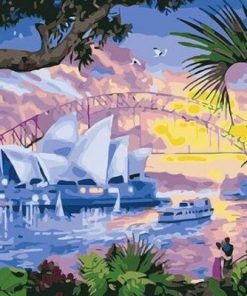 Tropical Sydney Paint By Numbers