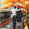 Umbrella Couple Paint By Numbers