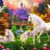 Unicorn in Heaven Paint By Numbers