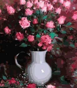 Vase Flower Paint By Numbers