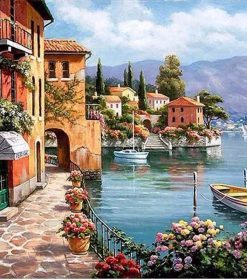 Venice Villa Seaside Paint By Numbers