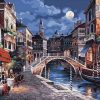 Venice at Night Paint By Numbers