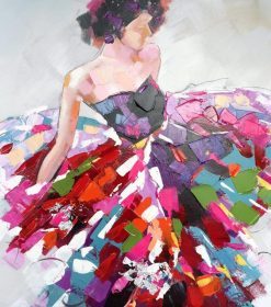 Vibrant Dresses Paint By Numbers