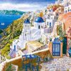 View from Santorini Paint By Numbers