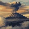 Volcanic Landscape Paint By Numbers
