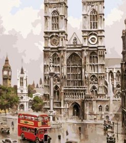 Westminister Abbey Paint By Numbers