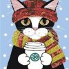 Winter Cat Paint By Numbers