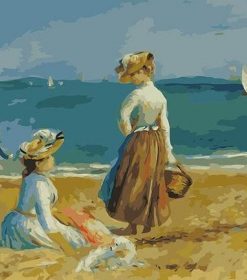 Women on the Beach Paint By Numbers