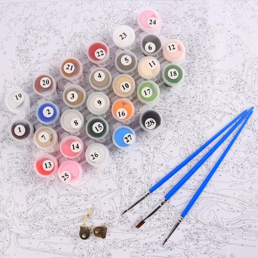 paint by number kit Custom Packages