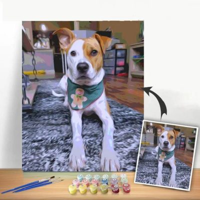 Custom Paint By Numbers Pets