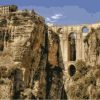 Arch Bridge in Ronda Spain Paint By Numbers