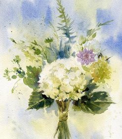 Botanical Bouquet Flowers Paint By Numbers