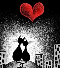 Cats In Love Paint By Numbers