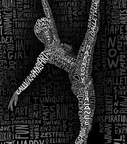 Dancer Silhouette Paint By Numbers