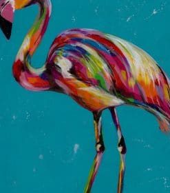 Elegant Flamingo Paint By Numbers