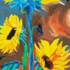 Fantasy Sunflower Paint By Numbers