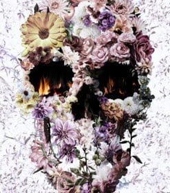 Floral Upland Skull Paint By Numbers