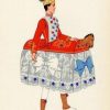 French Basque Dress Paint By Numbers