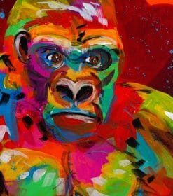 Gorilla Paint By Numbers