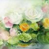 Green Garden Roses Paint By Numbers