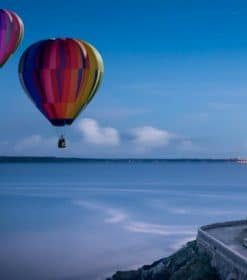 Hot Air Balloon Over Niagara Falls Paint By Numbers