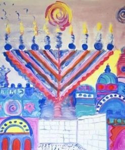 Jerusalem Abstract Paint By Numbers