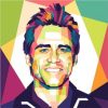 Jim Carrey On Pop Art Paint By Numbers