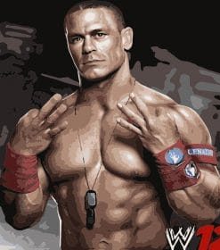 John Cena Actor Paint By Numbers