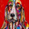 Long Ears Basset Dog Paint By Numbers