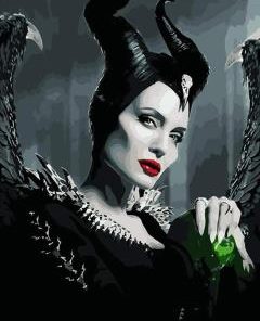 Maleficent Movie Paint By Numbers