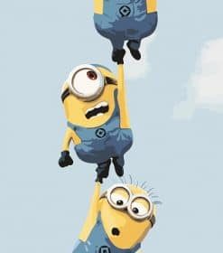 Minions Hanging Paint By Numbers