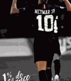 Neymar Jr Paint By Numbers