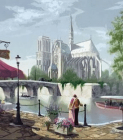 Notre Dame Cathedral de Paris Paint By Numbers