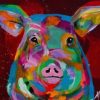 Oink Pig Paint By Numbers