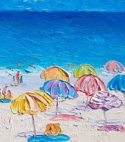 Summer Beach Seascape Paint By Numbers