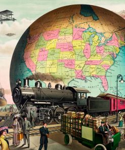 Twentieth Century Train Paint By Numbers