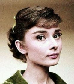 Young Audrey Hepburn Paint By Numbers