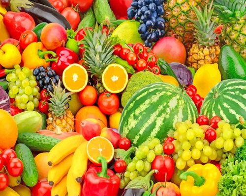 Colorful Fruits NEW Paint By Numbers