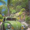 Antique Green VW NEW Paint By Numbers