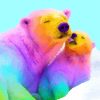 Colorful Bears NEW Paint By Numbers
