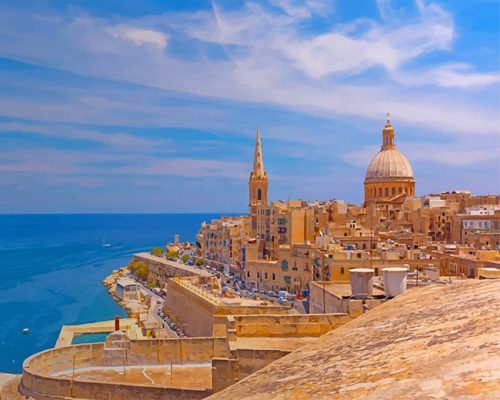 Hastings Garden Malta NEW Paint By Numbers