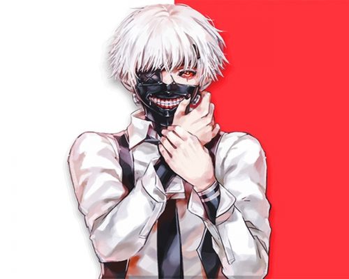 Kaneki Ken Tokyo Ghoul NEW Paint By Numbers