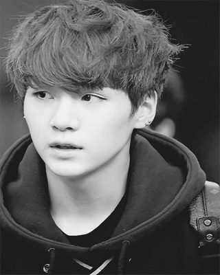 Suga Bts Black And White NEW Paint By Numbers