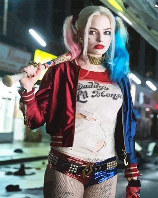 Harley Quinn suicide squad NEW Paint By Numbers