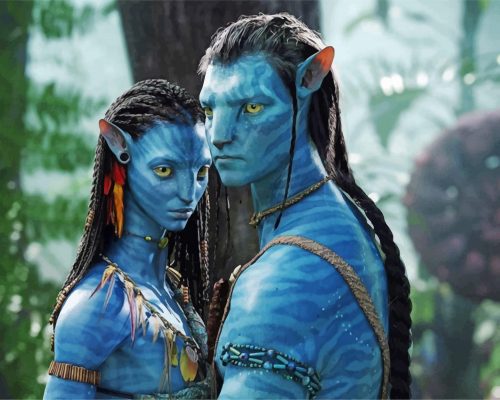 Jake Sully And Neytiri Avatar NEW Paint By Numbers